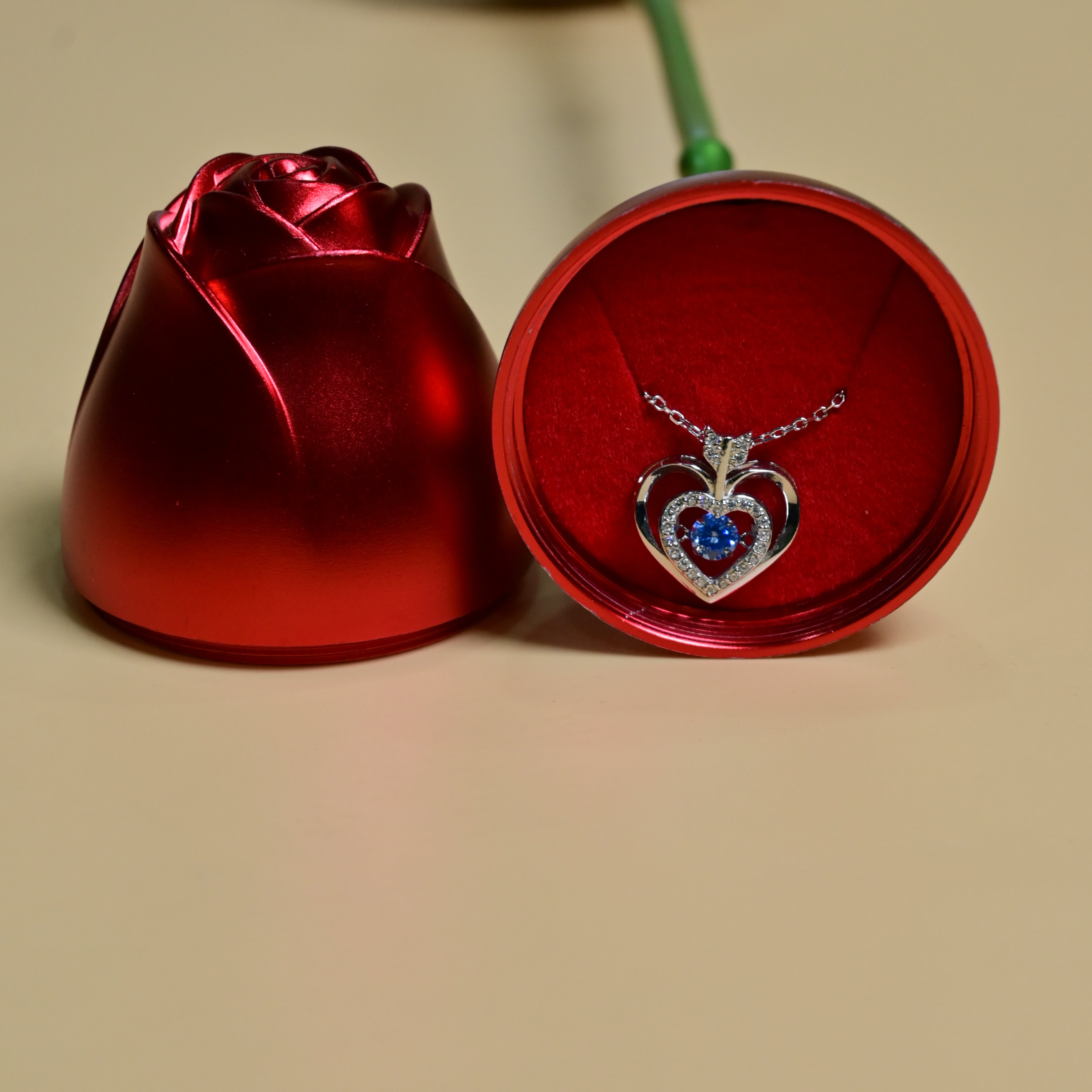 Eternal Rose Treasure Box with Hidden Jewellery.