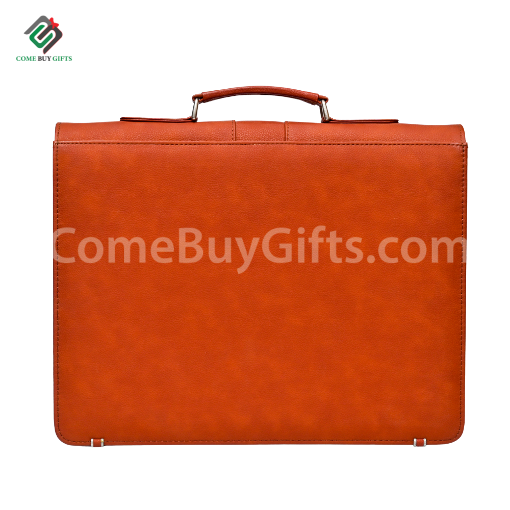 Premium Full-Grain Leather Organiser Bag