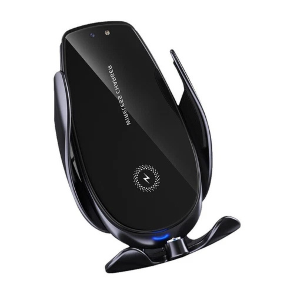 Smart Sensor Car Phone Wireless Charger, 15W Fast Charging Auto-Clamping Car Phone Holder for iPhone & Android