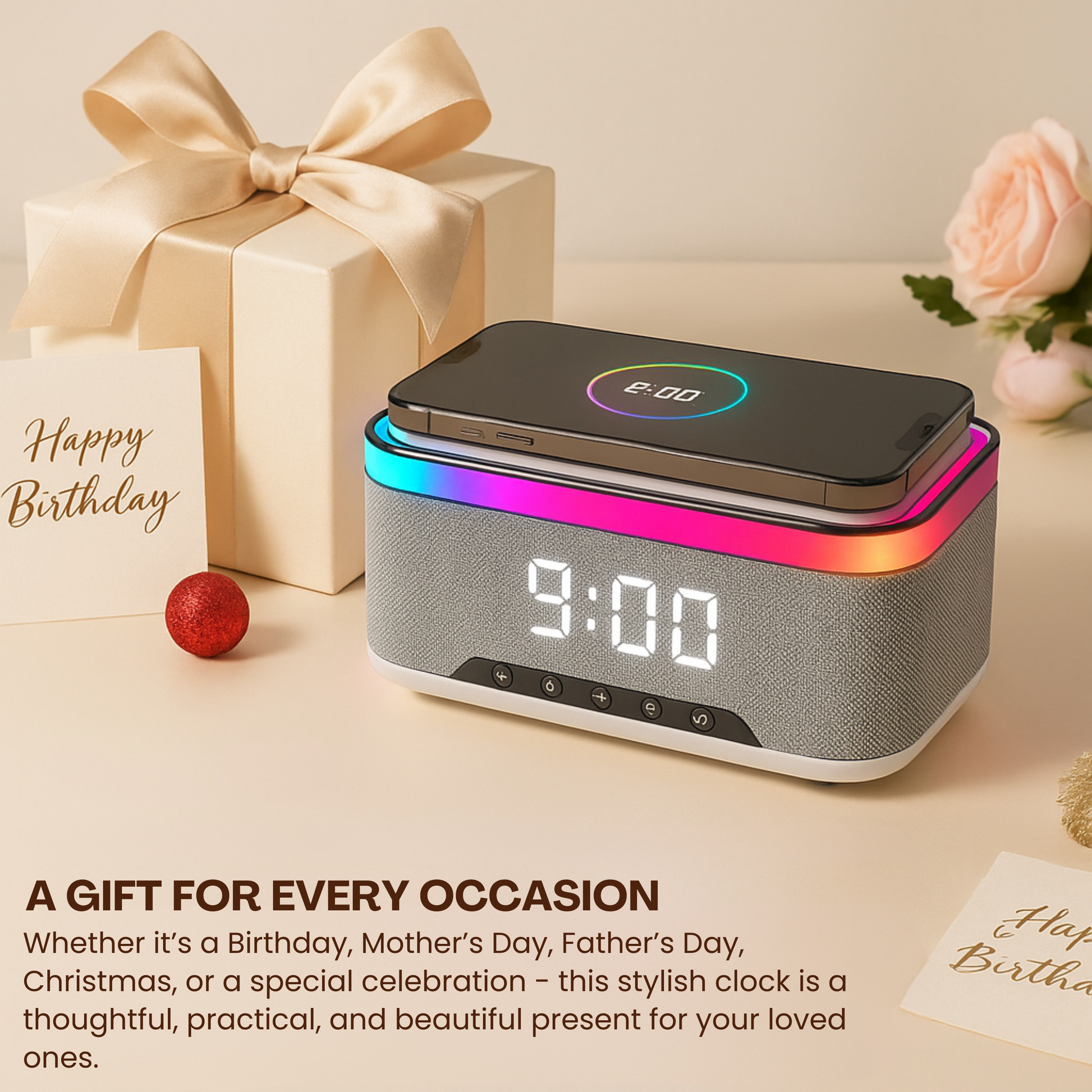 https://comebuygifts.com/products/smart-alarm-clock-with-15w-fast-wireless-charger-bluetooth-speaker