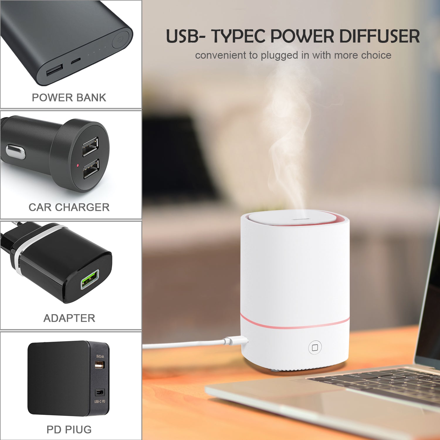 Aroma Humidifier with Custom Logo and Design